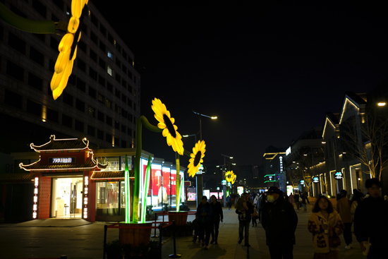 首届湖滨国际灯光节在杭州启幕