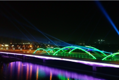 福建泉州用灯光提升台商投资区夜景“颜值”