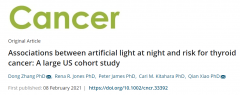 美国一项关于夜间灯光可能会使甲状腺癌风险增加55％的研究结果惹争议