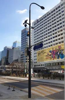 韩国首尔全面开展智慧灯杆部署
