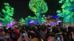 第27届四川自贡国际恐龙灯会已接待观灯游客52万人次