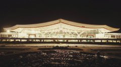 拉萨贡嘎国际机场T3航站楼内外灯光正式点亮
