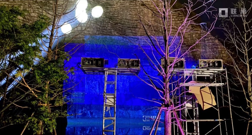 科视HS系列激光投影机为江苏园博园的夜晚增添亮丽风景线