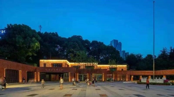 上海虹口红色街区景观照明亮化提升工程竣工