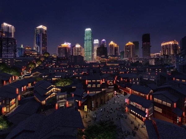 重庆十八梯传统风貌区即将开启“夜景模式”