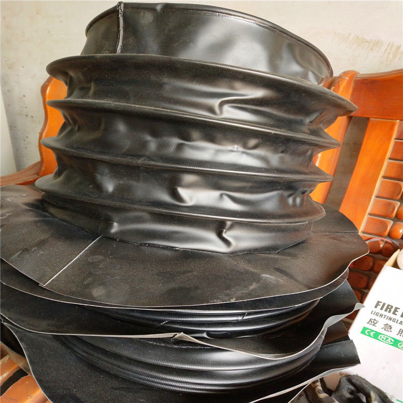 拉链式数控磨床液压油缸伸缩防尘罩应用领域