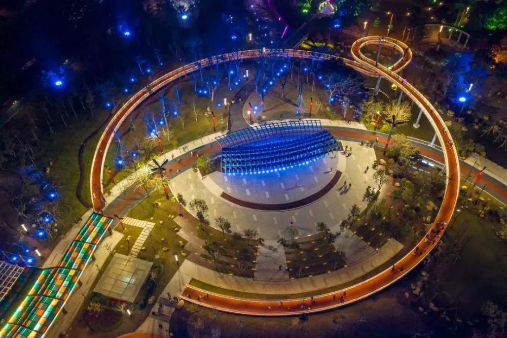 中国十大公园夜景照明工程