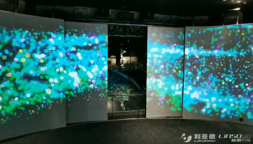 利亚德·蓝硕文化科技为上海天文馆“家园”展区提供视效保障