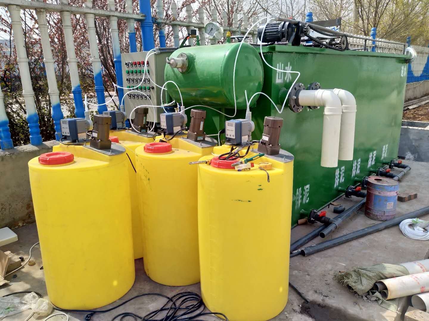 100立方农村生活污水处理设备设施