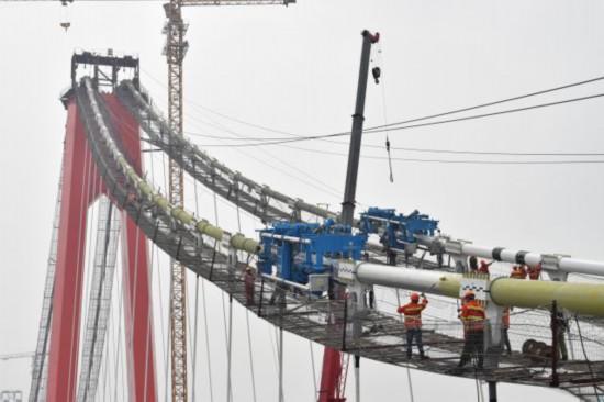 计划年底通车的济南凤凰黄河大桥将打造“华山记忆”灯光主题