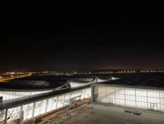 山东威海经贸交流中心会展区完成首次灯具正式调试工作