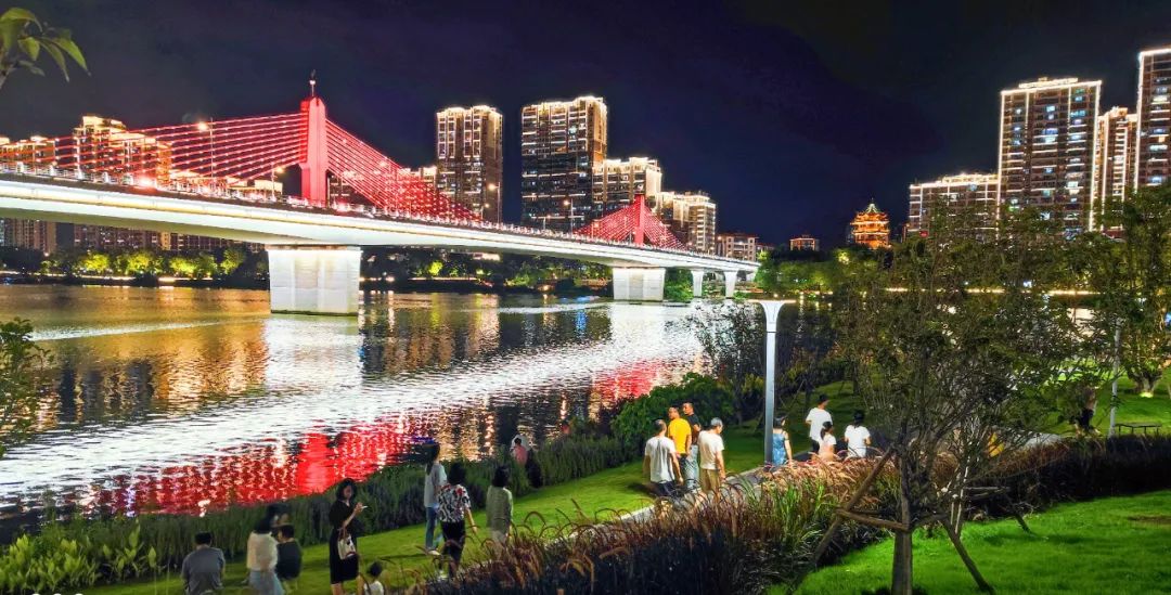 福建漳州高新区龙江岁月项目将建设水幕灯光秀等夜游设施