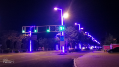 内蒙古赤峰宁城县城区路灯节能改造及维修建设项目顺利完成