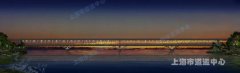 上海松浦大桥景观照明提升工程即将收尾