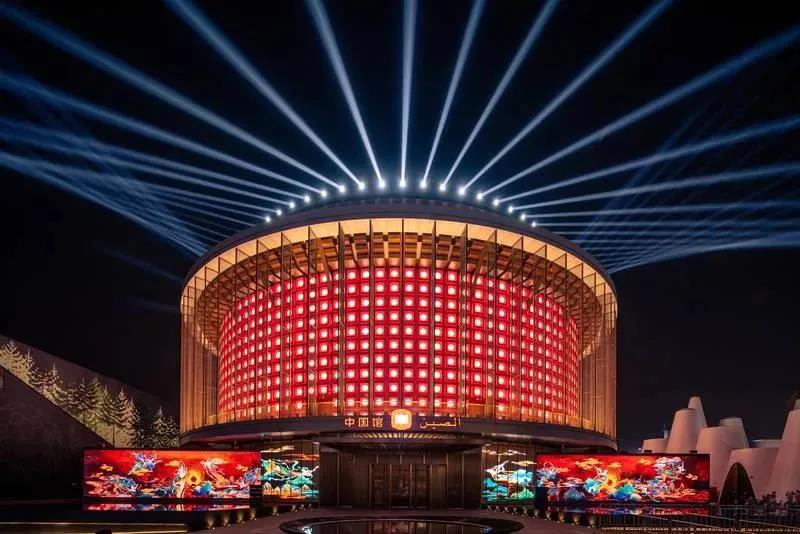 多家照明企业用灯光点亮迪拜世博会中国馆