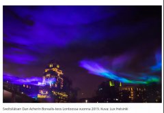 Lux Helsinki灯光节将于明年1月在芬兰赫尔辛基再次举办