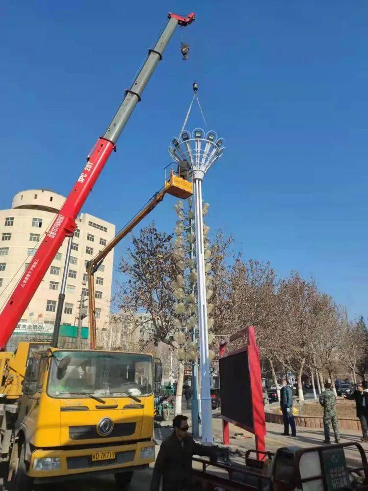 河北邯郸永年区老城照明设施改造工程暖人心