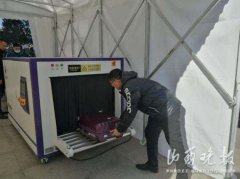 山西省首台深紫外LED包裹消毒设备投入使用