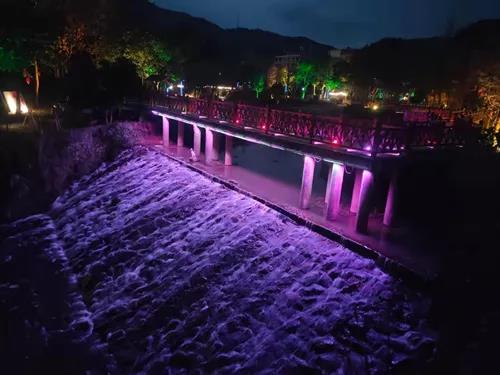 福建泉州永春县首个“河长制主题夜景公园”亮相