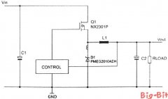 基于电感拓扑和小讯号MOSFET开关元件配置的降耗型DC/DC变换器