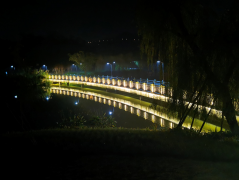 重庆涪陵铜鼓湖公园灯饰升级改造工程完成