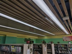 安徽六安金寨县开展图书馆少儿借阅室光源改造