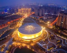 震撼夜景大片！杭州运河体育公园亮灯