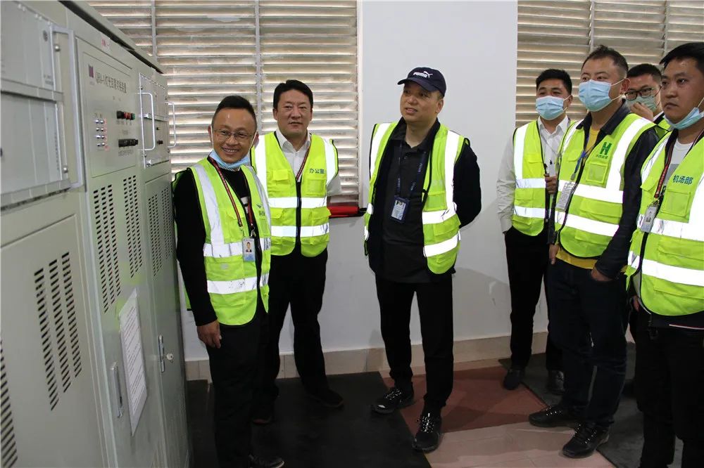 云南临沧机场助航灯光电缆更换工程竣工验收
