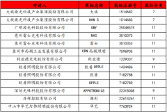 13个照明企业商标纳入广东省重点商标保护名录