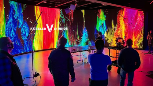 奥拓电子联合Vossler传媒在美国西雅图打造XR虚拟影棚