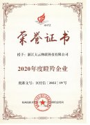 大云物联获评杭州市高新开发区“瞪羚企业”
