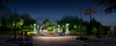 景观照明工程展现公园夜晚的无限魅力