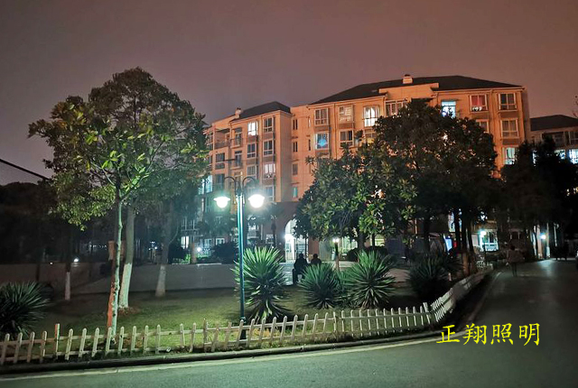 城市小区LED庭院灯的安装设计