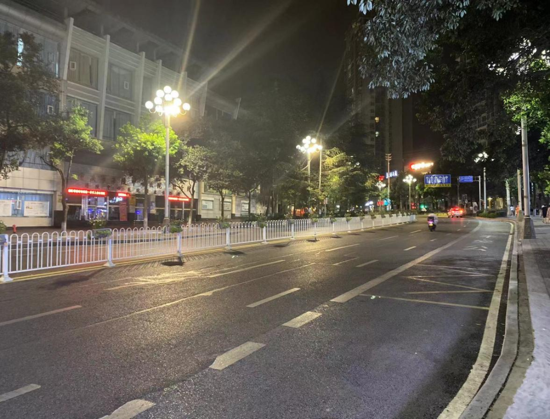 重庆涪陵区整治道路照明设施照亮市民回家路