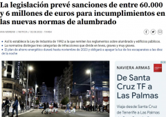 西班牙涵盖公共照明时间的节能新举措生效