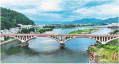 广东梅州蕉岭县新铺大桥提升亮化工程全面完工