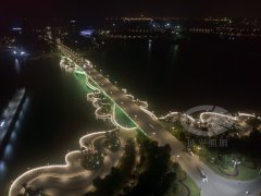 大桥亮化工程怎么营造多彩的夜空世界？