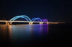 杭州九堡大桥、复兴大桥、彭埠大桥调试亮灯