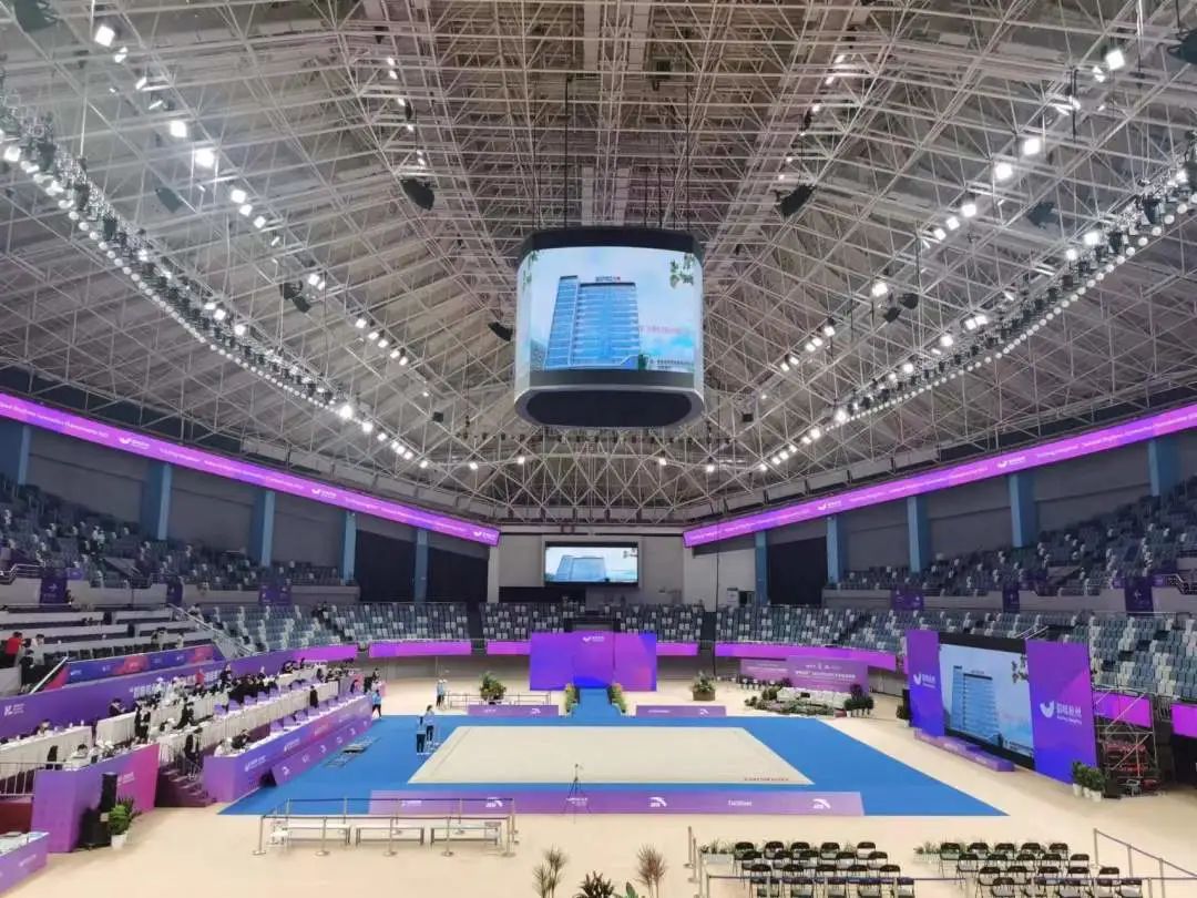 光莆股份消杀系列产品在“韵味杭州”全国体操系列赛获黄龙体育中心好评