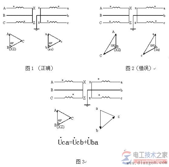 电压互感器在三相电路中的四种接线方式的特点