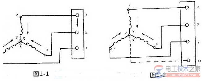 三相三线制电表的接线图