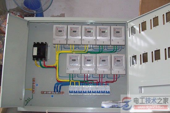 家庭用配电箱接线图及家用配电箱的安装要点