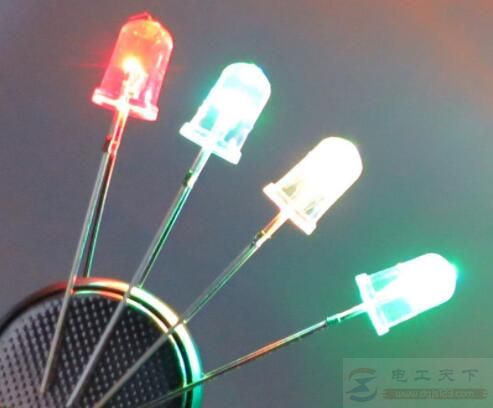 闪烁发光二极管的功能，电压控制型发光二极管的结构图