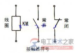 接触器电路符号形状_接触器的型号与含义