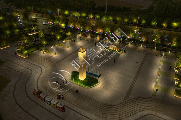 城市广场景观照明设计怎样的灯光布局才会比较合理？