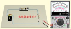 如何用指针式万用表测量直流电阻