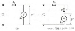 电压表间接法测量电源空载电压