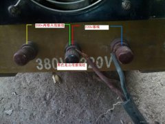 电焊机220与380的接法