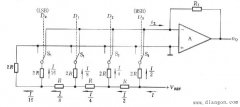 倒T型电阻网络(D/A)转换器电路结构及工作原理