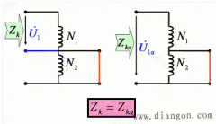 自耦变压器短路阻抗、电压平衡方程式